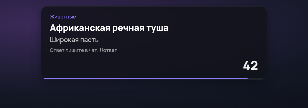 Без сообщений в чат
